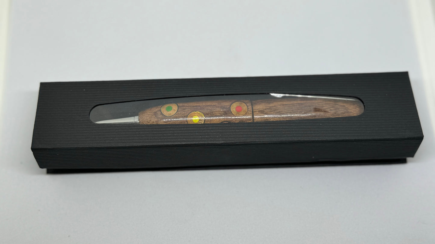 Wooden coloring pencil pen