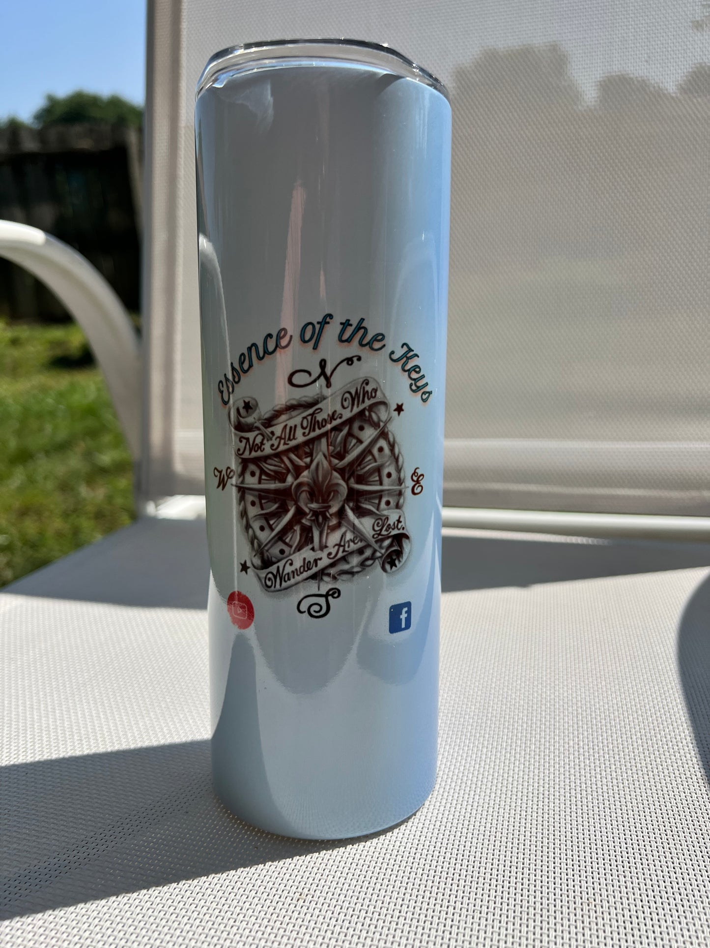 EotK 20 Oz color change tumbler w/lid