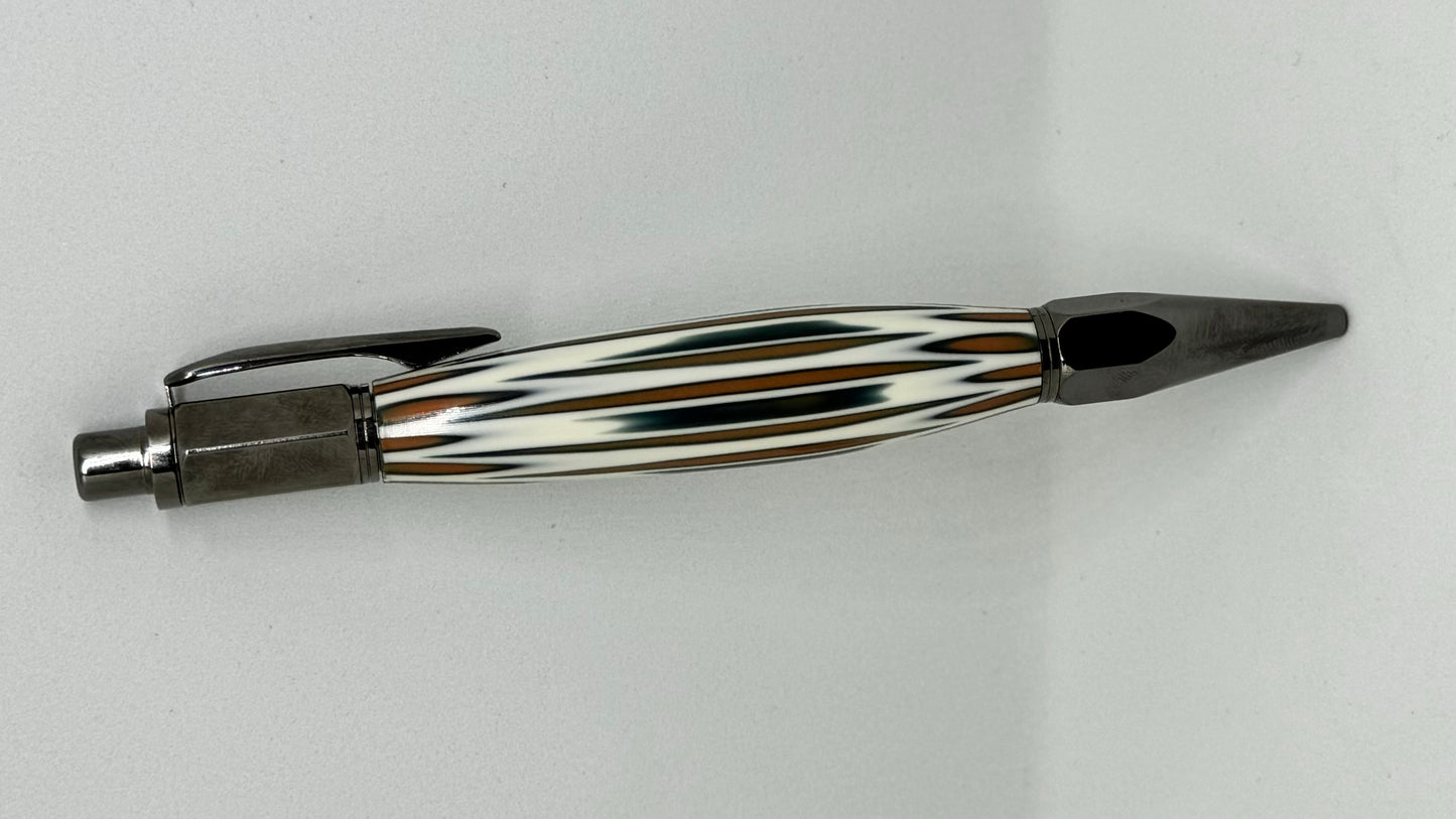 White resin pen