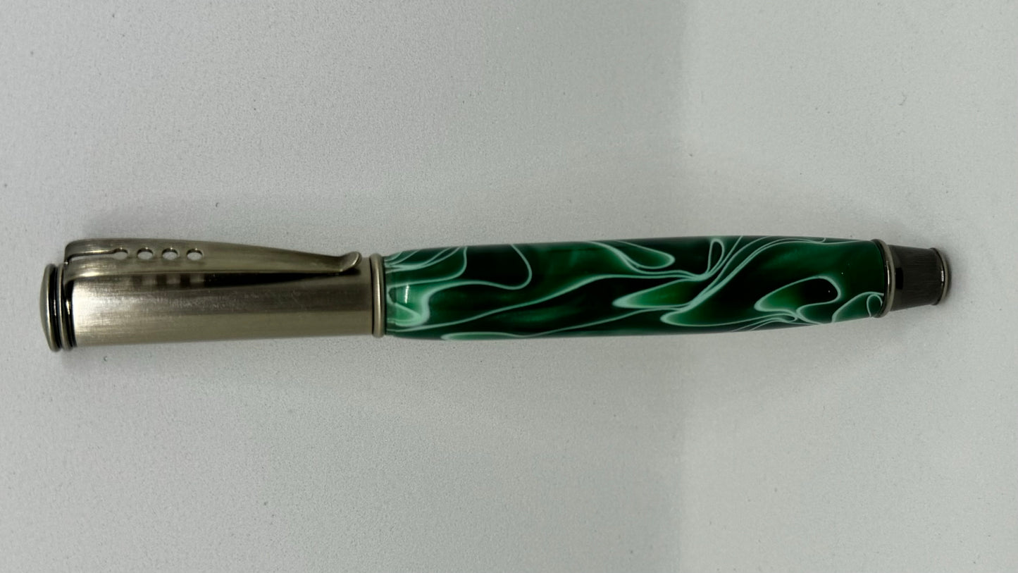 Green resin pen