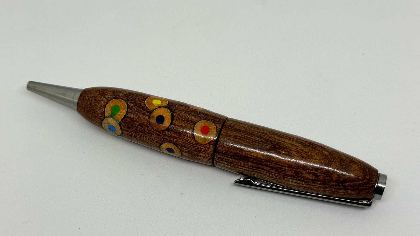 Wooden coloring pencil pen